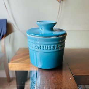 Le Creuset Butter Bell Crock, blue